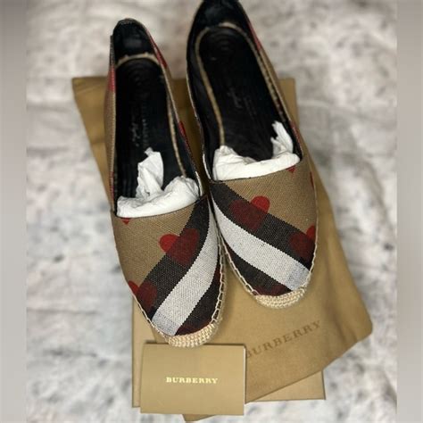 burberry espadrilles with hearts|burberry espadrilles net a porter.